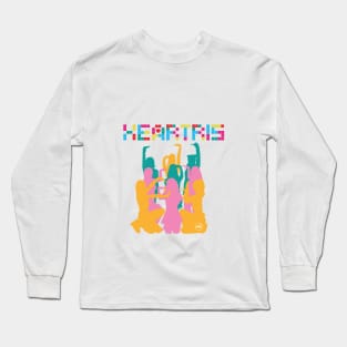 Niziu silhouette design in the heartris era Long Sleeve T-Shirt